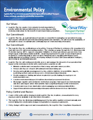 LP Environmental Policy Flyer Thumbnail